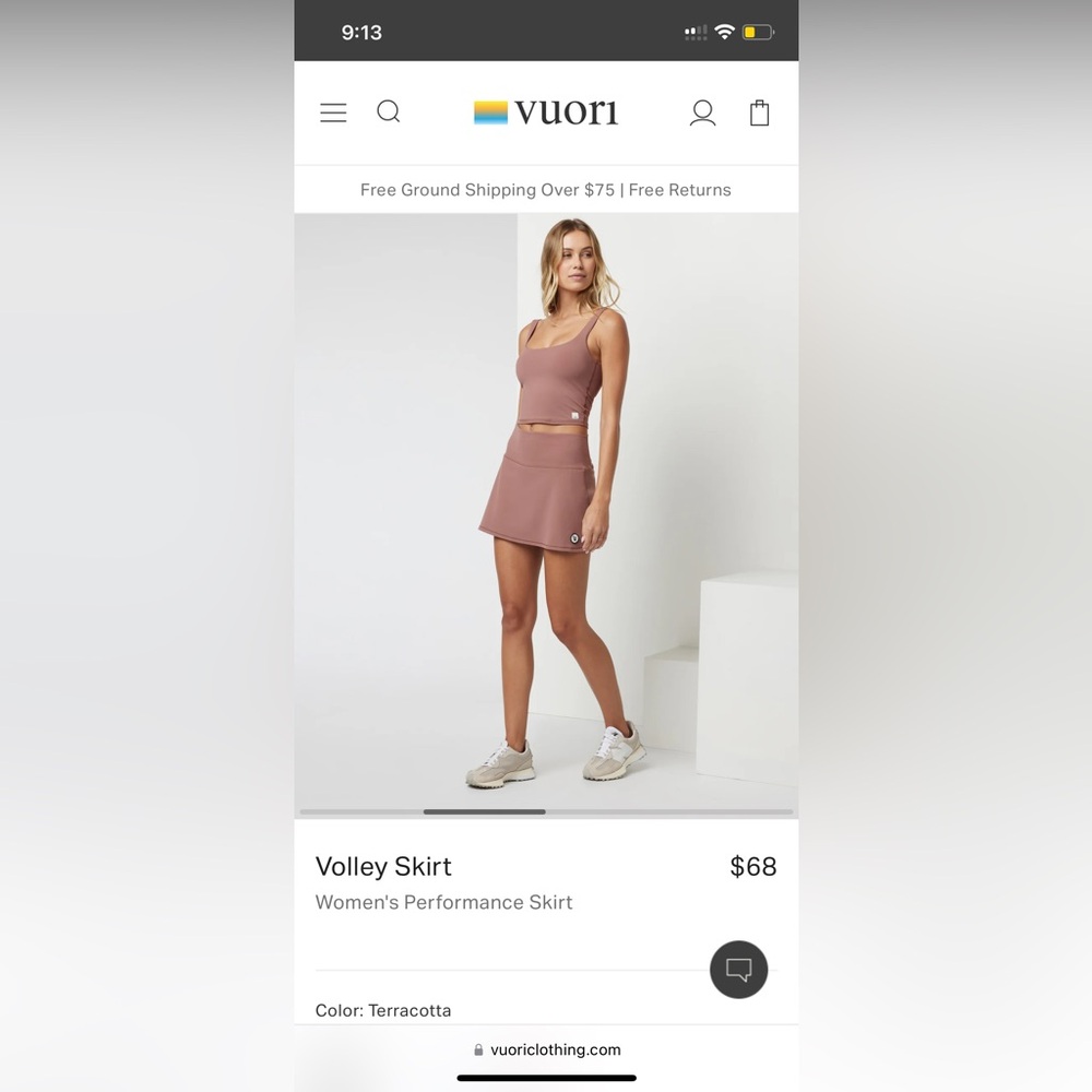 Vouri tennis skirt